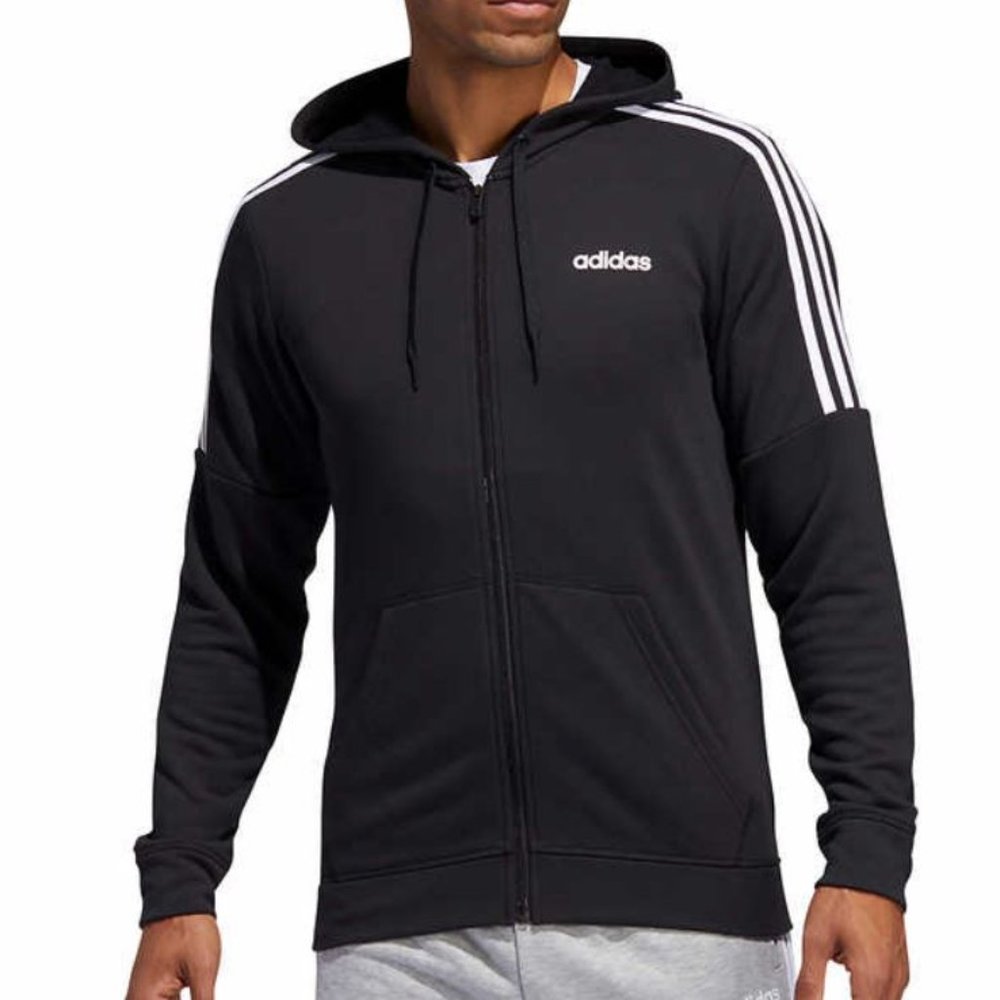 adidas Men’s French Terry Full Zip Sweatshirt